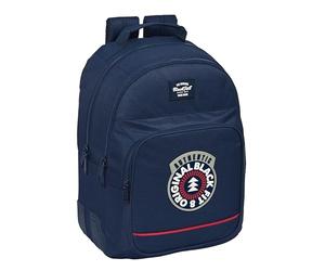 Blackfit8 M773a Sac à dos double adaptable chariot, tissu recyclable, idéal pour les enfants de différents âges, confortable et polyvalent, qualité et résistance, 32 x 15 x 42 cm, unisexe pour enfants