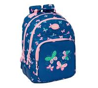 BLACKFIT8 Papillons - Sac à dos scolaire pour enfants, idéal pour les enfants de différents âges, confortable et polyvalent, qualité et résistance, 32 x 15 x 42 cm