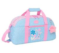 BLACKFIT8 SMILE - Sac de sport, sac à dos, idéal pour les enfants de différents âges, confortable et polyvalent, qualité et résistance, 50 x 26 x 20 cm, Bleu clair/rose clair, M, Décontracté