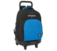 BLACKFIT8 UNDERGROUND - Grand sac à dos à roulettes, compact, amovible, idéal pour les enfants de différents âges, confortable et polyvalent, qualité et résistance, 33 x 22 x 45 cm