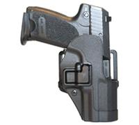 BLACKHAWK 410514BK-R SERPA Holster de Dissimulation - Finition Mate, Taille 14, Droitier (H& K USP Full Size 9/40), Noir