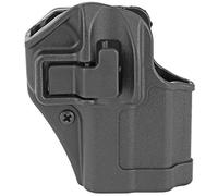 Blackhawk. Dissimuler SERPA CQC Holster - Fibre de Carbone Finition, Mixte, 410002BK-R, Noir, Size 02 - Glock 19/23/32/36