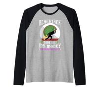 Blackjack a Pris Tout Mon Argent Manche Raglan