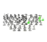 Blacklist Games Miniatures : Fantasy Series 1-70 Miniatures - Mini RPG de table pré-assemblés très détaillés, D&D 5e édition (70 articles)
