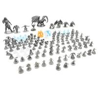 Blacklist Games Miniatures : Fantasy Series 1 Stretch Goals - 131 Minis - 66 Styles - 10 grandes figurines - 1 géant 1 dragon - 3 couleurs - très détaillé