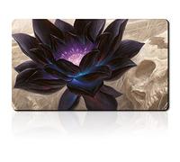 BlackLotus Tapis de jeu de société TCG 23,6 x 35,1 cm Compatible avec le tapis de jeu TCG MTG Sac gratuit