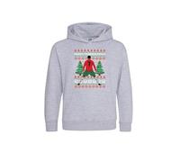 BlackMacaw Sweat à capuche pour enfants inspiré de Ronaldo - Motif football - Pour garçons et filles - 5 à 13 ans - Numéro 7 - Noël SIU, gris, 7-8 ans