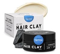 BlackMask Argile capillaire pour homme, facile à appliquer - Ajoute instantanément de la texture et du volume, finition mate, tenue solide, argile coiffante