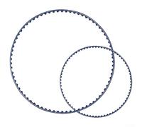 BlackMax 360 380 Kit de courroies d'entraînement en polyuréthane renforcé pour nettoyeur de piscine 9-100-1017 Pièces de rechange Bleu