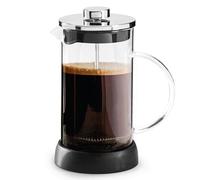 Blackmoor Cafetière à piston en verre borosilicate résistant à la chaleur avec filtre de précision en acier inoxydable 350 ml (1 à 2 tasses), 600 ml (3 à 4 tasses) ou 800 ml à double paroi (4 à 6