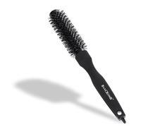 Blackomb Brosse ronde et brosse de coiffage pour cheveux courts, avec revêtement en céramique tourmaline nano argent, taille XXL : 125 mm, brosse à cheveux et brosse à boucler, 25 mm