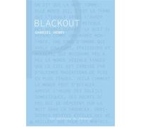 Blackout - Gabriel Henry - Les Editions Du Panseur - broché - Roman