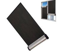 Blackout Window Cover - 99% Sun Block Heat Insulation Film | 9mm Thick No Drill Cut To Size | Rollable Self Adhesive Curtain For Home Office Nursery RV