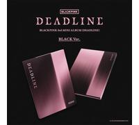 BLACKPINK - BLACKPINK 3rd MINI ALBUM [DEADLINE] BLACK Ver. (inclus 1 photobook, 4 photocards selfie, 4 stickers photo, 1 sticker graphique, 1 poster du groupe)