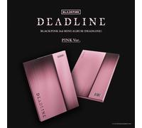 BLACKPINK - BLACKPINK 3rd MINI ALBUM [DEADLINE] PINK Ver. (inclus 1 photobook, 4 photocards selfie, 4 stickers photo, 1 sticker graphique, 1 poster du groupe)