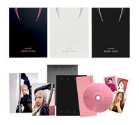 BLACKPINK - BORN PINK 2nd ALBUM (Random Ver.) Package Box + CD + Photobook + 2 Pin Badges + 4 Extra Photocards Official K-POP Sealed Album