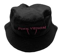 Blackpink Bucket Hat Rose Venom Logo Nouveau Officiel Unisex Noir Size Small/Medium