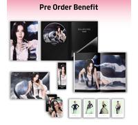 BLACKPINK - DEADLINE 3rd MINI ALBUM SILVER Ver. JISOO Ver. Photobook + Selfie Photocards Folded Poster + Photo Film Ticket + EXTRA RARE POLAROID PHOTOCARD OFFICIAL