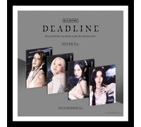 BLACKPINK - JENNIE. BLACKPINK DEADLINE 3rd Mini Album SILVER Ver Book+Photo+Poster+3 Card+GIFT K-POP