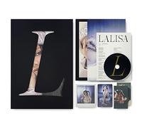 BLACKPINK LISA - BLACKPINK LISA FIRST SINGLE ALBUM - LALISA [ BLACK VER. ] PHOTOBOOK + LYRICS PAPER + CD + PHOTOCARD + POLAROID + DOUBLE-SIDED POSTER