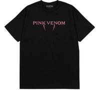 BlackPink - "Pink Venom" T-shirt Logo pour homme/femme unie RO3990 (XXL) (Noir)