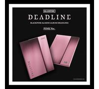 BLACKPINK - (PINK Ver.) BLACKPINK DEADLINE 3rd Mini Album / CD-R+Photo Book+Poster+5 Sticker+4 Card+GIFT K-POP