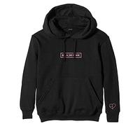 BLACKPINK Sweat à Capuche The Album Tracklist (Impression Arrière) pour Homme, XL, Noir