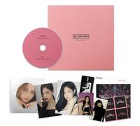 BLACKPINK - THE ALBUM 1st FULL ALBUM (VERSION #2) Package Box + Hardcover Photobook + Postcard Set + Credits Sheet + Lyrics Booklet + 2 Pin Badges + 4 Extra Photocards Official K-POP Sealed Album
