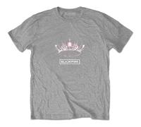 BlackPink - the album - crown uni X-large T-shirt - gris