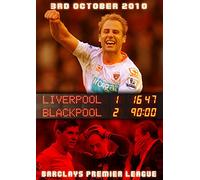 Blackpool FC - Liverpool 1 Blackpool 2- Barclay's Premier League October 3rd 2010 [DVD]