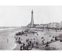 Blackpool Lancashire Angleterre. La façade et la tour vues ici au 19ème siècle. From Around The Coast Un album de photos de photos du chef des lieux d'intérêt en Grande-Bretagne et en Irlande publié