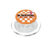 Blackpool UK Drapeau Anglais Tangerines Blackpool PopSockets PopGrip pour MagSafe