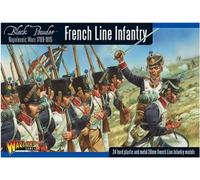 BlackPowder Napoleonic French Line Infantry - 24 Hard Plastic And Metal by Black Powder