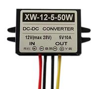 Blackr Convertisseur Buck 12 V vers 5 V DC, 10 A 50 W DC Adaptateur régulateur de tension