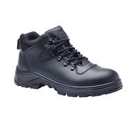 Chaussures hautes sécurité Imperméables Blackrock Oakland S3 Protec antistatique Chaussures sécu rando Cuir noir Embout acier Semelle interm protec acier, Support cheville, Chaussures sécu pro légères