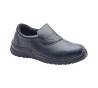 Blackrock Chaussures de sécurité à Enfiler, Hommes et Femmes, Embout en Acier, Cuisine, Soins Infirmiers, orthopédiques, Chaussures de Travail antidérapantes, Chaussures de Travail Utilitaire