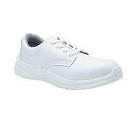 Blackrock Chaussures de sécurité à lacets pour hommes et femmes, embout en acier, chef cuisinier, infirmière, orthopédie, chaussures de travail antidérapantes, hygiène restauration, cuisine, sécurité