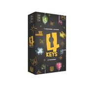 Blackrock Games - 4 Keys - Grrre Games - Jeu de stratégie et Placement - Dès 8 Ans - 2 à 4 Joueurs