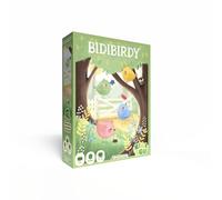 Blackrock Games Bidibirdy - Jeu de Société Enfant dès 3 Ans | Observation & Association | 2 à 4 Joueurs | Parties Rapides | Trois Jolis Oiseaux en Bois | Illustrations Tendres | Édition Kiwizou