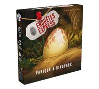 Blackrock Games Blam! Enquêtes Express : Panique à Dinopark • Jeu de société enquête - Jeu de coopération, Rapide et Fun - De 2 à 6 Joueurs - Dès 10 Ans - 30 Minutes