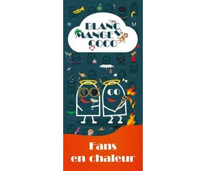 Blackrock Games Blanc Manger Coco Le Bonheur PARTAGÉ - Jeu d'ambiance - idéal Entre Amis et en Groupes - Jeu pour Adultes Amusant et décalé - apéro, soirée - 16 Ans et Plus - 2 à 16 Joueurs