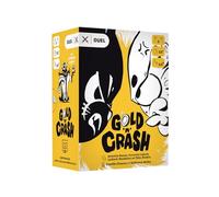 Blackrock Games GOLD'N'Crash - Jeu de société - Jeu 2 Joueurs - Jeu de Cartes Tactique et Rapide - 10 Ans et Plus - Petit Format - Jeu de Combo et d'affrontement - Duel - Duo - Grrre Games