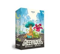 Blackrock Games Greenvaders, Jeu de Société Tactique, 8 Ans et +, 2 ou 4 Joueurs, inspiré du Morpion