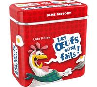Blackrock Games Les Oeufs sont Faits ! - Jeu de Dés Familial | Stop ou Encore & Combos d’Œufs | 2 à 5 Joueurs | Format Poche - Voyage | Collection Punto - Game Factory