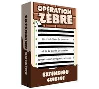 Blackrock Games Opération Zèbre - Extension Cuisine - Ajoutez du goût à Vos Parties - Jeu d’Ambiance et de Culture générale - par Big Moustache
