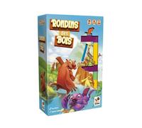 Blackrock Games RONDINS des Bois - Jeu de société - Famille et Enfants - 6 Ans et Plus - dextérité - rapidité - en Bois - Jeu d'adresse, Vert, Violet, Bleu, Jaune