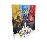 Blackrock Games - SAN - Jeu de Stratégie & Deckbuilding - 2 Joueurs - 10 Ans+ - 25 Min - Conquête Futuriste - Blue Cocker