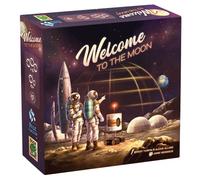 Blackrock Games Welcome to The Moon - Version Française - Jeu de société - de 1 à 6 Joueurs - 10 Ans et Plus - Tactique et Rapide - 8 Mondes différents - édité par Blue Cocker