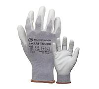 Blackrock Gants de travail à écran tactile Smart, PU, pour hommes et femmes, entreposage, chantier, gants de sécurité pour la construction, gri