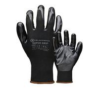 Blackrock Gants de travail Super Grip, Nitrile noir, hommes et femmes